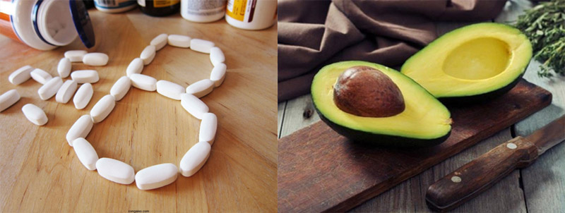 Mặt nạ kết hợp giữa vitamin B1 và bơ mang tới công dụng dưỡng ẩm, dưỡng sáng da hiệu quả