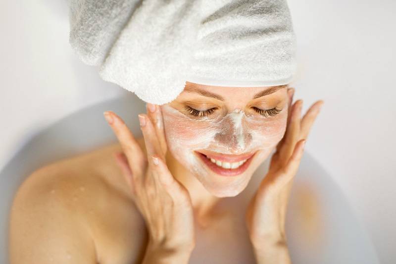 mặt nạ từ sữa tươi