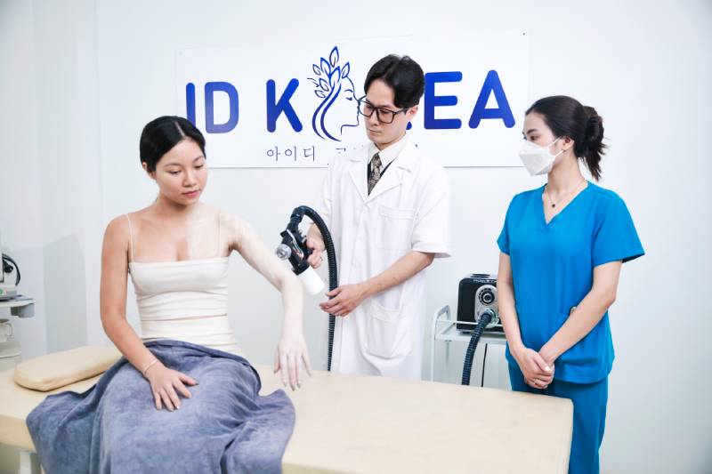 quy trình phun trắng